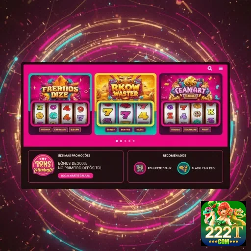 Ilustração de Acesse os Melhores Bônus com 222t e Jogue com Segurança