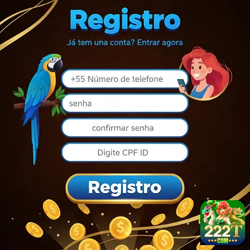 Ilustração de Explore os Slots no 222t e Conquiste Cashback VIP
