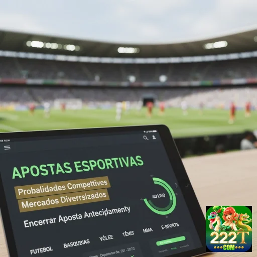 Ilustração de Atrações de Live Gaming na 222t